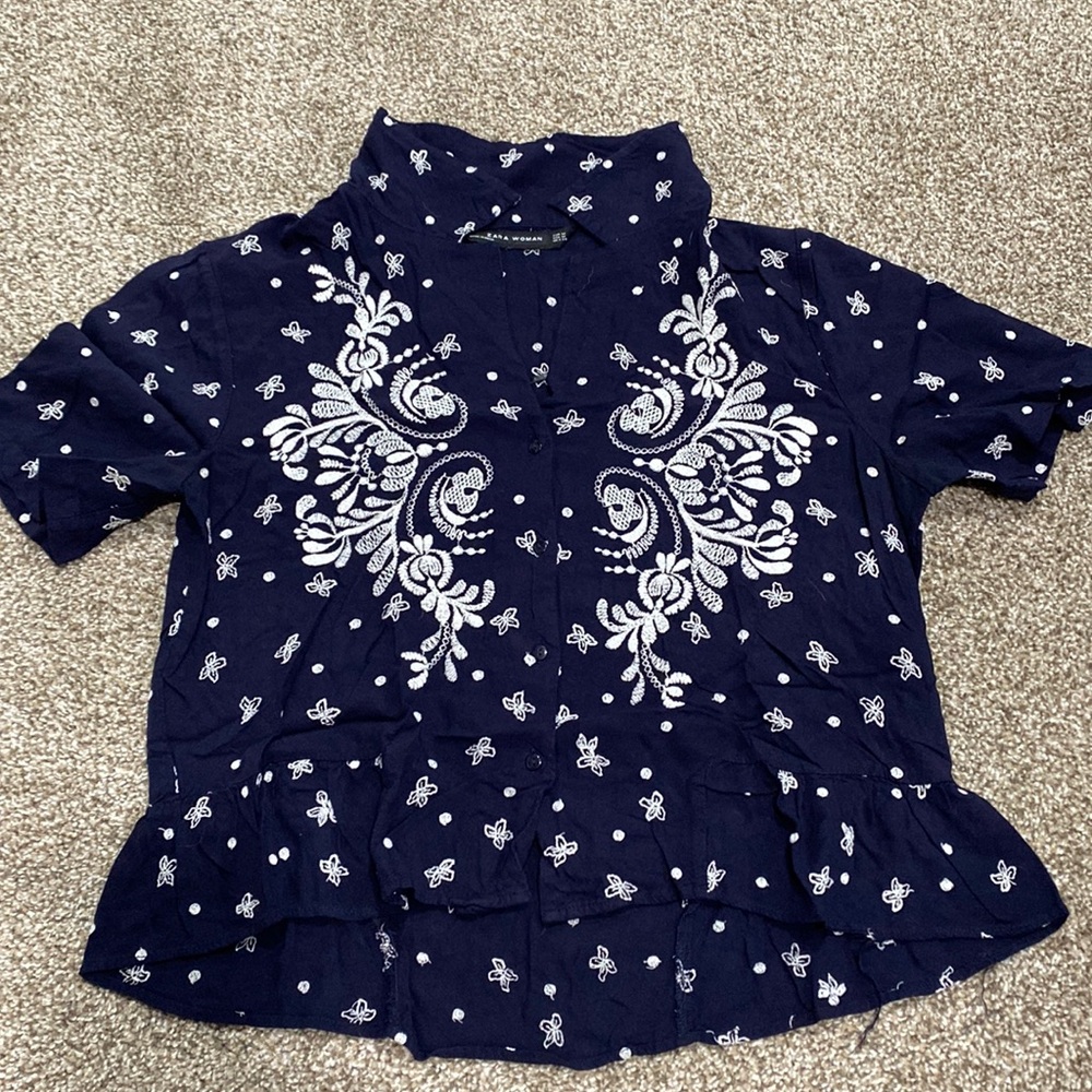 Zara blue too